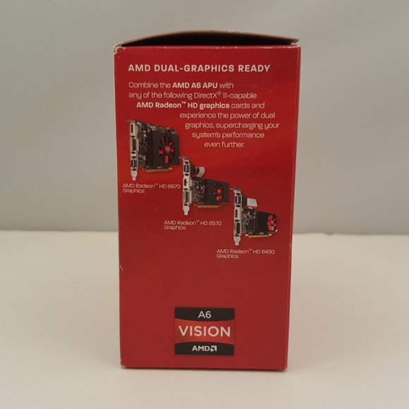 AMD A6 3500 Accelerated Processing Unit / APU 2.1 GHz Socket FM1 | AD3500OJGXBOX - Picture 2 of 10